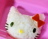 キティちゃん弁当♪作り方2写真