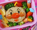 アンパンマン弁当♪ボクの顔をお食べ！作り方4写真