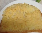 ♡カスタードクリーム食パンバナナ乗せ♡作り方1写真