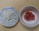 簡単！激うま！たらこと長ネギのの醤油和え作り方1写真