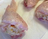 こんがり塩味手羽先ピラフ詰めジューシー♡作り方5写真