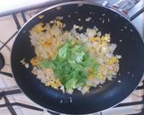簡単！激うま！たらこバターチャーハン作り方4写真
