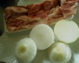 加奈の豚煮 ~春バージョン~作り方1写真