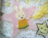 ミッフィー★☆★☆★弁当★作り方1写真