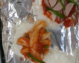 残ったご飯でライスピザ♡照り焼きチキンも作り方9写真