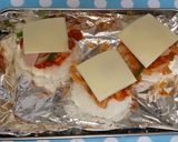 残ったご飯でライスピザ♡照り焼きチキンも作り方10写真
