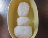 キャラ弁★オラフおにぎり★アナと雪の女王作り方3写真
