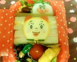 キャラ弁♪卵を焼かずに ドラミちゃん作り方12写真
