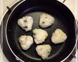 手づかみ離乳食♡ひとくち焼きおにぎり作り方3写真