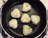 手づかみ離乳食♡ひとくち焼きおにぎり作り方4写真