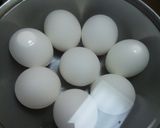 基本の味付け煮卵作り方1写真