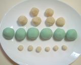 レンジで簡単☆ねりきり和菓子『朝顔』作り方11写真