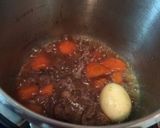圧力鍋で牛すじ煮込み☆こってり甘酢風作り方7写真