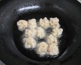 中国の家庭料理☆魚の揚げだんごとろみ炒め作り方5写真