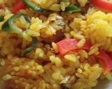 炊飯器de簡単☆パエリア作り方5写真