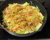 野菜たっぷり♡　焼きそば作り方5写真
