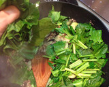 茄子と挽肉ほうれん草の甘味噌炒め作り方8写真