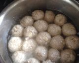 味しみ◎ふわふわ肉団子の煮物作り方3写真