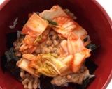 ＊簡単！ランチに♡納豆キムチ丼＊作り方3写真