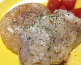 新玉ねぎと鶏のガーリックチーズステーキ作り方10写真