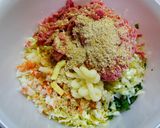 肉汁ジューシー!かにかま入り餃子作り方5写真