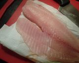 白身魚のキノコとオリーブソテー作り方1写真