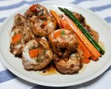 【簡単絶品】チキンロール*鶏肉の野菜巻き作り方11写真