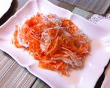 【洗い物いらず】塩もみいらず 紅白なます作り方3写真