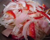 新玉ねぎとパプリカのサラダ♪作り方5写真