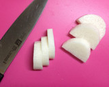 長芋ステーキと牛肉の炒め〜黒胡椒風味作り方1写真