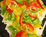 ＊目玉焼き♡野菜のせトースト♡簡単＊作り方2写真