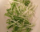 豆腐と水菜と桜えびのサラダ豆板醤ソース作り方9写真