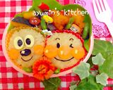 キャラ弁＊ぺたりと貼るだけ＊アンパンマン作り方7写真