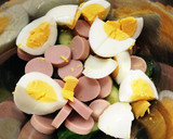 きゅうりと魚肉ソーセージのサラダ☆作り方1写真