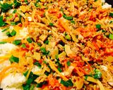 便利なストックおかず♪筍の挽き肉炒め作り方8写真
