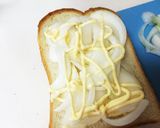 チーズオニオントースト作り方1写真