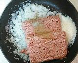 簡単子供が喜ぶ卵不用ジューシーハンバーグ作り方3写真