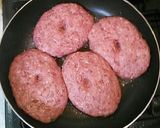 簡単子供が喜ぶ卵不用ジューシーハンバーグ作り方6写真