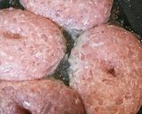 簡単子供が喜ぶ卵不用ジューシーハンバーグ作り方7写真