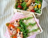お弁当に♥ハム＆卵 ２色のお花作り方6写真