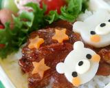 キャラ弁❤ スライス ポテトのキャラ❤作り方2写真