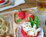 キャラ弁❤ スライス ポテトのキャラ❤作り方5写真