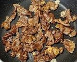 定番筍料理⑦ カラフル青椒牛肉片作り方4写真