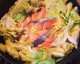 鮭と野菜の土手焼きご飯作り方6写真