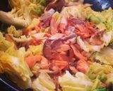 鮭と野菜の土手焼きご飯作り方7写真