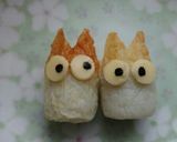 簡単キャラ弁おかず☆竹輪で小トトロ★作り方7写真