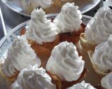 たっぷり生ｸﾘｰﾑプチケーキΨ作り方3写真