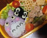 簡単！キャラ弁にカニカマのお花♡作り方8写真
