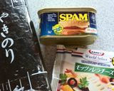 スパムおにぎり作り方1写真