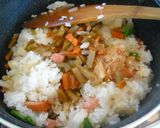 ✿チャーハン✿きんぴらで美味しく作り方3写真